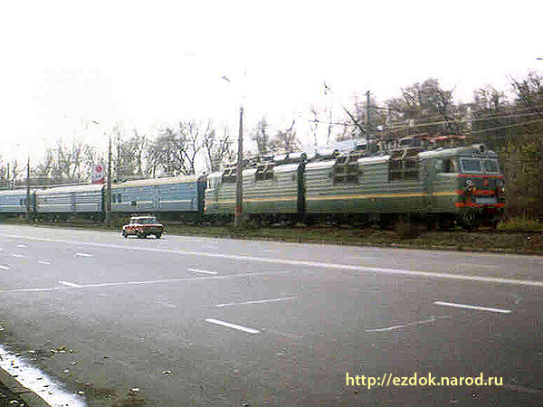 Электровоз ВЛ80с в Алма-Ате